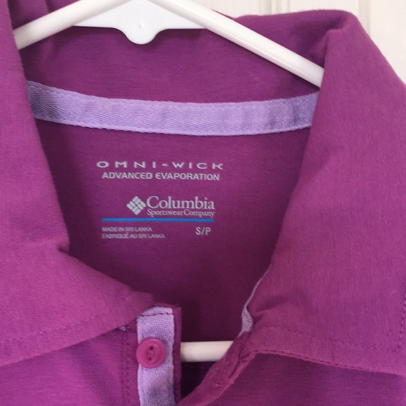 NWT Columbia polo shirt with UPF 30 sun protection - Picture 2 of 11